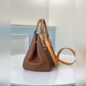 LV Модель M45376 Новая сумка Fold Tote Small Изготовлена из ткани