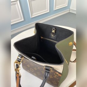 LV Модель M45388 Новая сумка Fold Tote Small Изготовлена из ткани