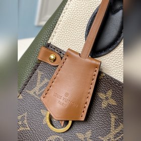 LV Модель M45388 Новая сумка Fold Tote Small Изготовлена из ткани