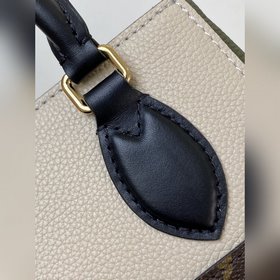 LV Модель M45388 Новая сумка Fold Tote Small Изготовлена из ткани