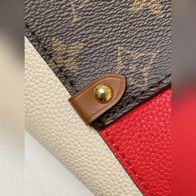 LV Модель M45389 Новая сумка Fold Tote среднего размера Изготовле