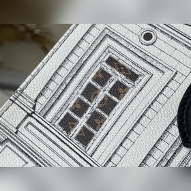 LV Артикул： M59264 Серия Louvre Сумка Noé Дно сумки укреплено ко