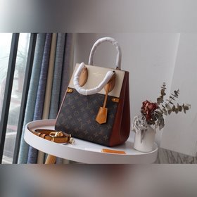 LV Модель M45409 Средняя сумка FOLD TOTE Новая сумка среднего раз