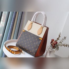 LV Модель M45409 Средняя сумка FOLD TOTE Новая сумка среднего раз