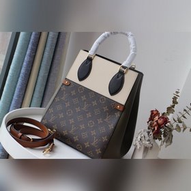 LV Модель M45409 Средняя сумка FOLD TOTE Новая сумка среднего раз
