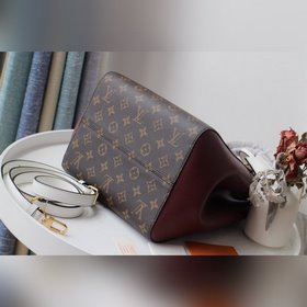 LV Модель M45409 Средняя сумка FOLD TOTE Новая сумка среднего ра
