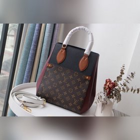 LV Модель M45409 Средняя сумка FOLD TOTE Новая сумка среднего ра