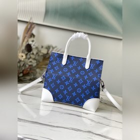 Артикул： M46113 Синяя сумка-тоут Классическая ткань Monogram в со