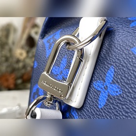 Артикул： M46113 Синяя сумка-тоут Классическая ткань Monogram в со