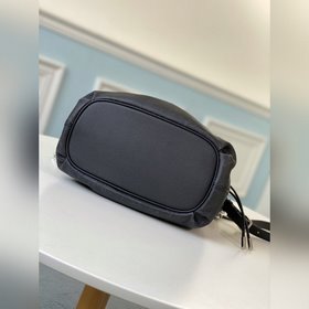 LV Модель M55798 Черная сумка-бакет Muria Изготовлена из перфорир