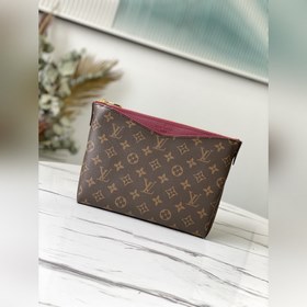 LV Модель： M64125 Пурпурная дамская сумочка Внешний слой из ткан