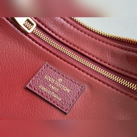 LV Модель： M64125 Пурпурная дамская сумочка Внешний слой из ткан