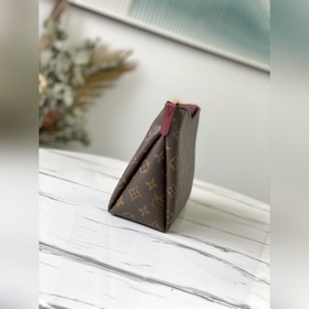 LV Модель： M64125 Пурпурная дамская сумочка Внешний слой из ткан