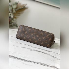 LV Модель： M64125 Пурпурная дамская сумочка Внешний слой из ткан