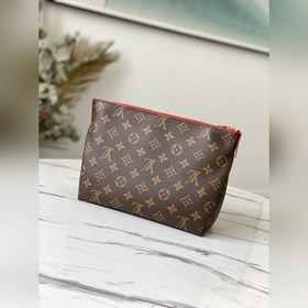 LV Модель： M64125 Красная дамская сумка Внешний слой из ткани с 