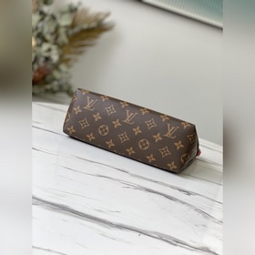 LV Модель： M64125 Красная дамская сумка Внешний слой из ткани с 