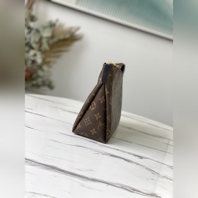 LV Артикул： M64125 Черный Женская сумка Внешний слой из ткани с 