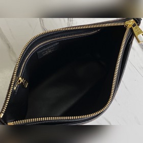 LV Артикул： M64125 Черный Женская сумка Внешний слой из ткани с
