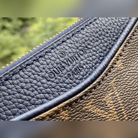 LV Модель： M64125 Синяя дамская сумка Внешний слой из ткани с по