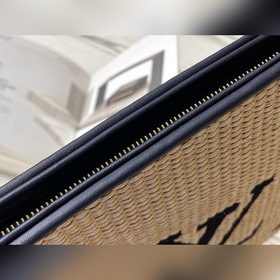 LV Артикул： M80351 Синяя (плетеная) сумка-клатч Изготовлена из т