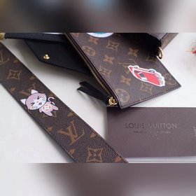 LV POCHETTE FELICIE Сумка Модель M61276 Стиль «маленькая собачка»