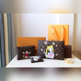 LV Модель M62034 Силуэт Синсен Сумка Эта сумка 3 в 1 состоит из т