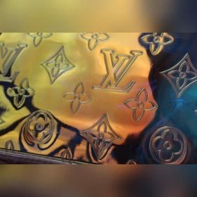 LV Новая прозрачная сумка Monogram Артикул： M44458 Яркая Яркий