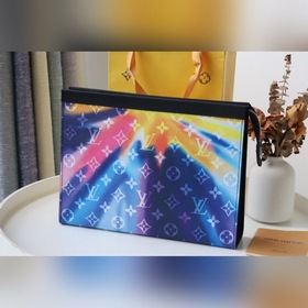 LV Артикул： M45941 Pochette Voyage средний клатч Вирджил Абло пе