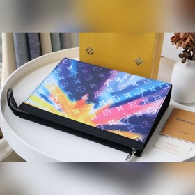 LV Артикул： M45941 Pochette Voyage средний клатч Вирджил Абло пе