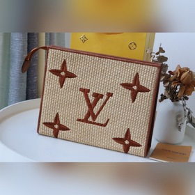 LV Артикул： M80351 Сумка-клатч Плетение Изготовлена из ткани Mon