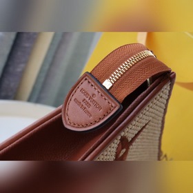 LV Артикул： M80351 Сумка-клатч Плетение Изготовлена из ткани Mon