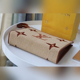 LV Артикул： M80351 Сумка-клатч Плетение Изготовлена из ткани Mon
