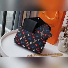 LV Артикул： M61276 Покер Полностью стальная сумка Pochette Felic