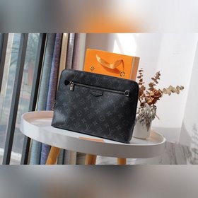 LV Артикул： M60417 Новая сумка-клатч Изготовлена из ткани Damie