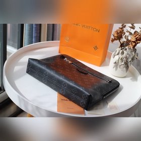LV Артикул： M60417 Новая сумка-клатч Изготовлена из ткани Damie