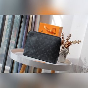 LV Артикул： M60417 Новая сумка-клатч Изготовлена из ткани Damie