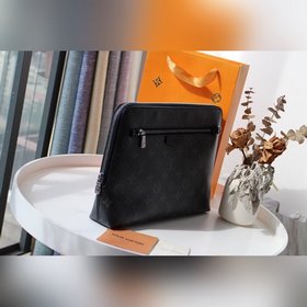 LV Артикул： M60417 Новая сумка-клатч Изготовлена из ткани Damie