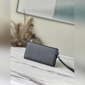 LV Модель： M69831 Черный Длинный кошелек, сумка-клатч Традицион