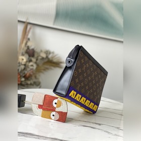 LV Артикул： M80792 Буквы Сумка-клатч Сумка из ткани Monogram Ecl