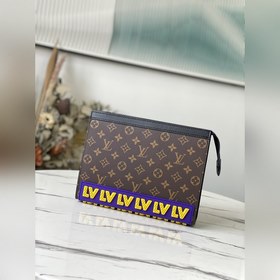LV Артикул： M80792 Буквы Сумка-клатч Сумка из ткани Monogram Ecl