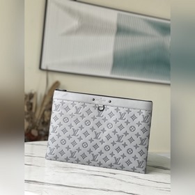 LV Артикул： M81385 Серый Большая сумка из серии сумок-клатчей Э