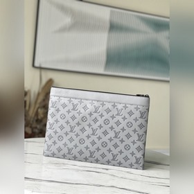 LV Артикул： M81385 Серый Большая сумка из серии сумок-клатчей Э