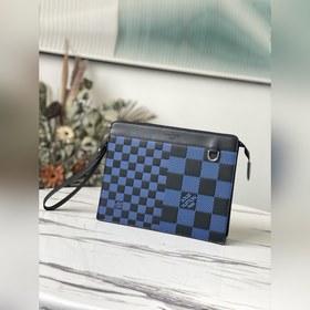 LV Артикул： N60448 Standing Сумка-клатч С тисненым узором Damier