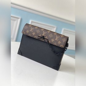 LV Артикул： M30583 Черный Сумка Pochette Voyage Steamer Осенне-з