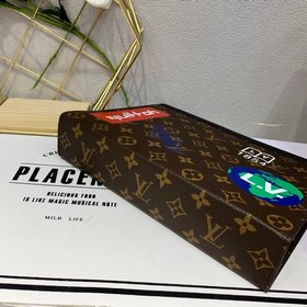 LV Модель M61692 Сумка среднего размера с шелкографией Flower Ear