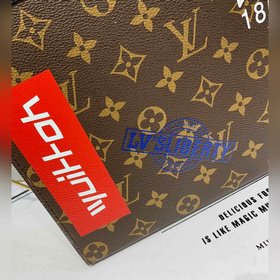 LV Модель M61692 Сумка среднего размера с шелкографией Flower Ear