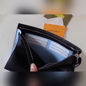 LV Модель 67736 Pochette Voyage MM средний кожаный чехол для пут
