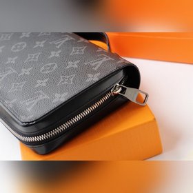 LV Модель M41503 Черная сумка с одним застежкой-молнией Сверхфун