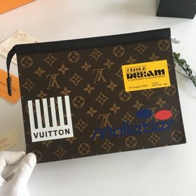 LV Модель M61692 Старинная шелкография Эта новая сумка среднего р
