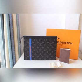 LV модель M61692 средняя сумка с лентой Эта новая сумка среднего
